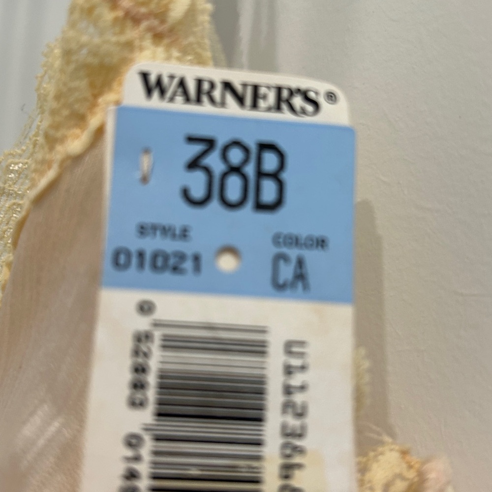 NWT Vintage 90’s Warners Shine On Underwire Bra , front closure |Size 38B - Picture 5 of 11